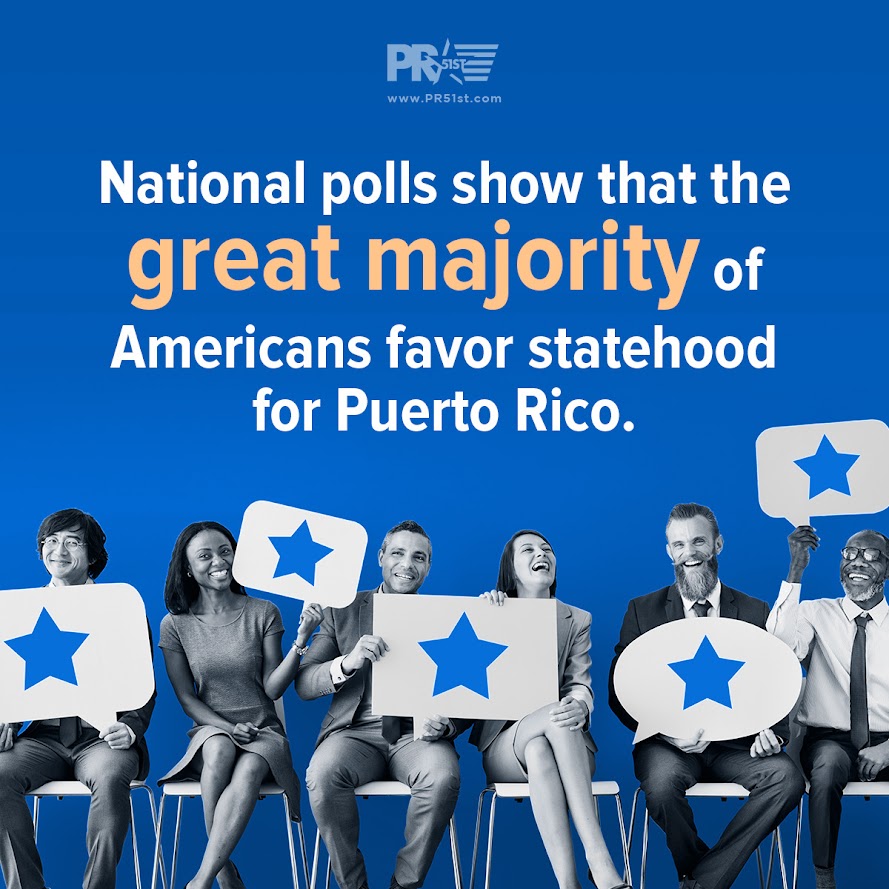 Polls Continue to Show Support for Statehood Puerto Rico 51st
