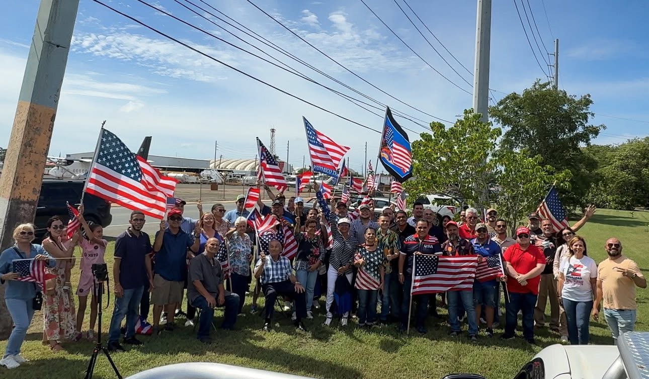 Puerto Rico Citizens Gather to Honor Armed Forces and Advocate Statehood