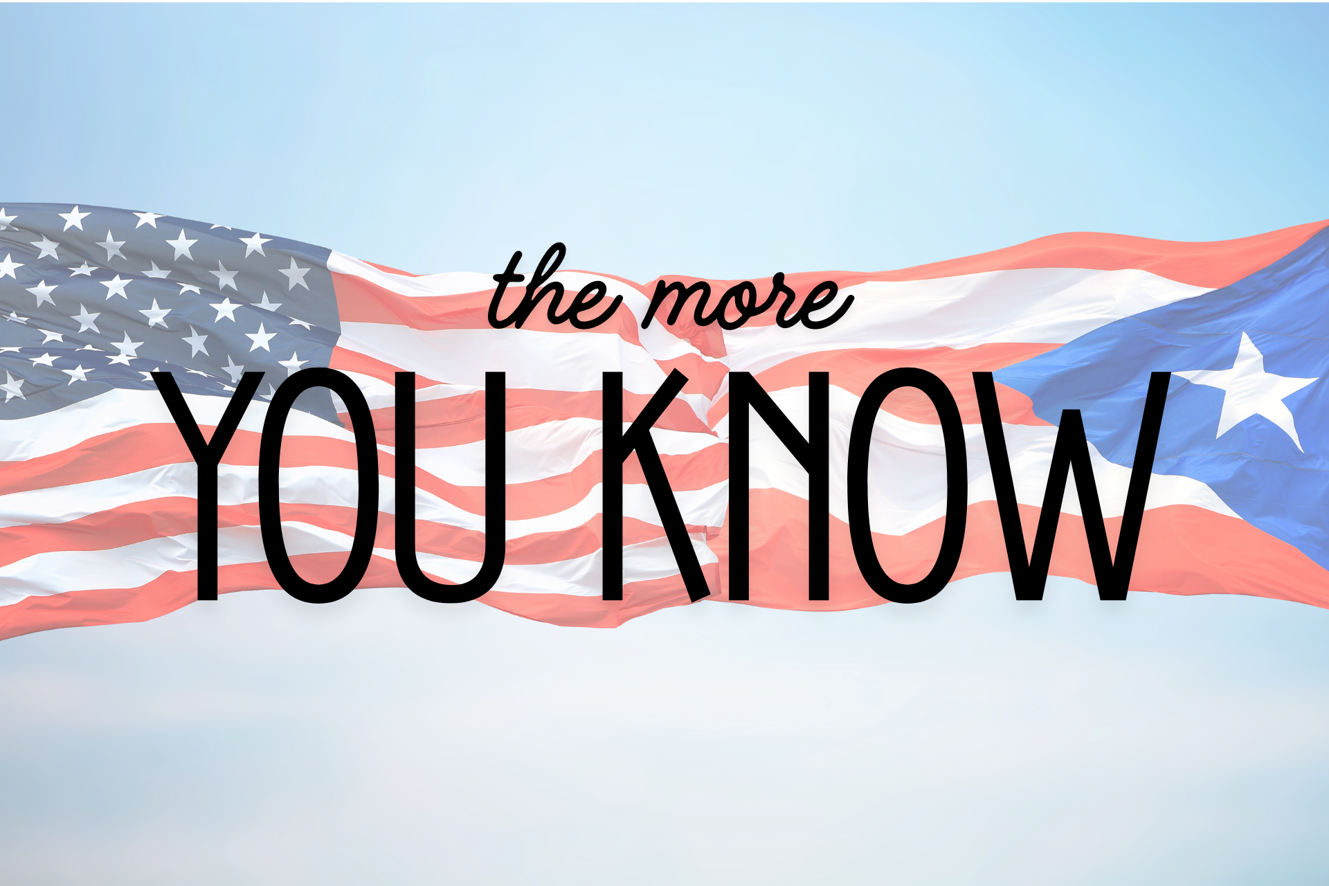 the more you know